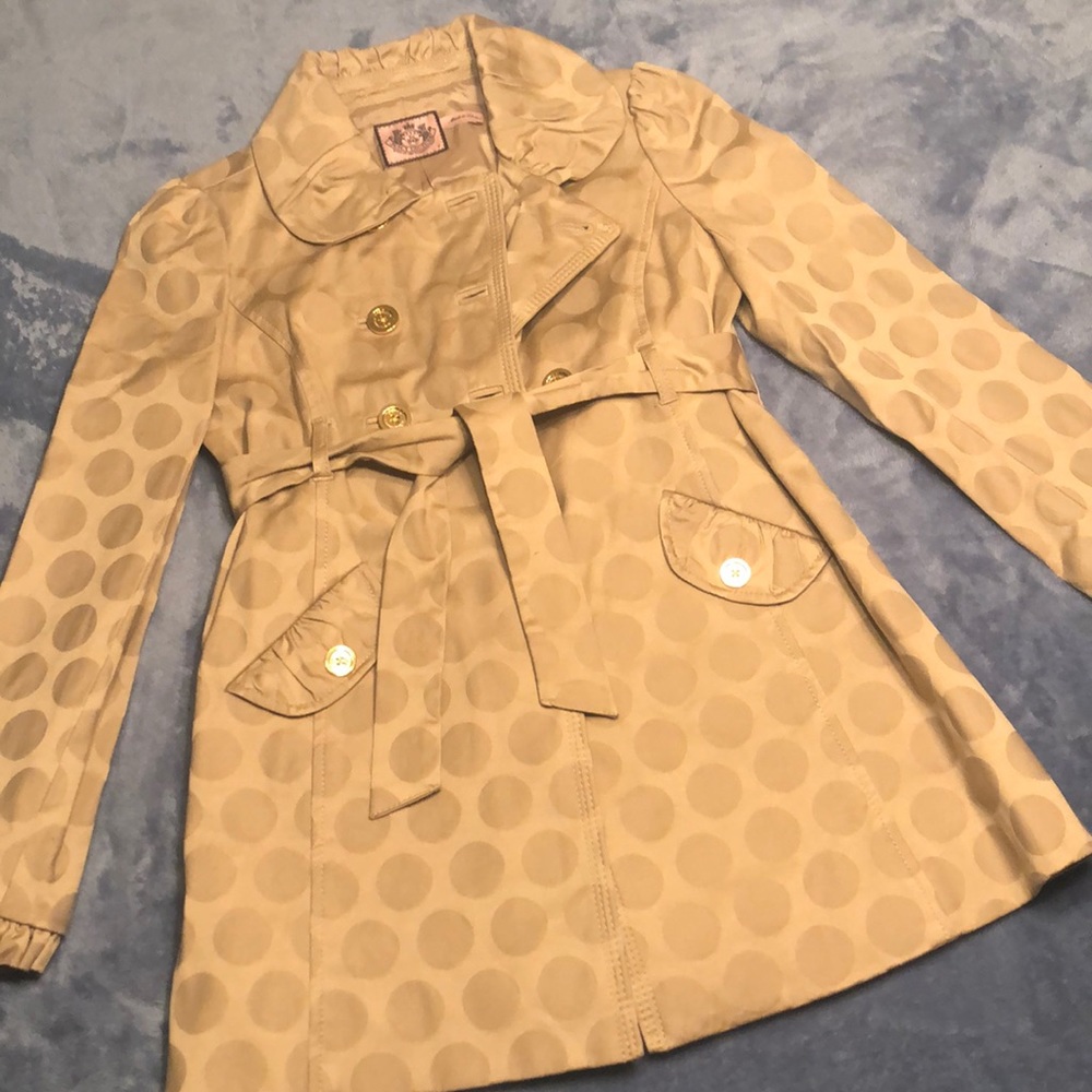 Juicy Couture Tan Pea Coat